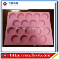 18 cupcakes silicone bakeware set